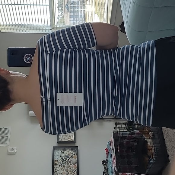 Modcloth Striped Shirt - Picture 4 of 4